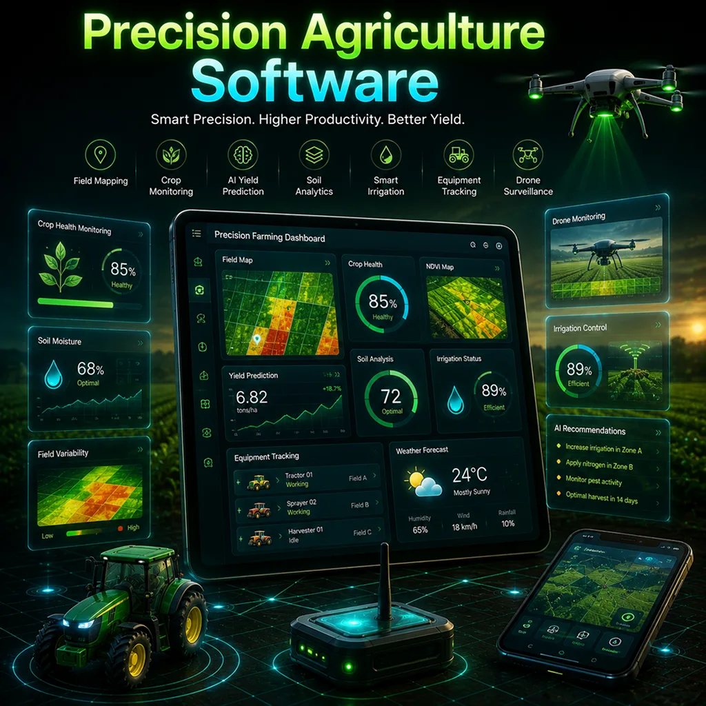precision farming software development solutions